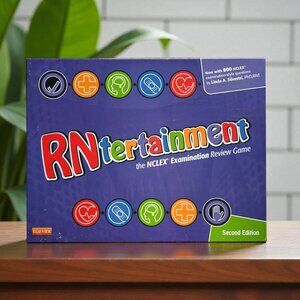 NEW SEALED!  RNTERTAINMENT the NCLEX Examination Review Game (2nd edition)